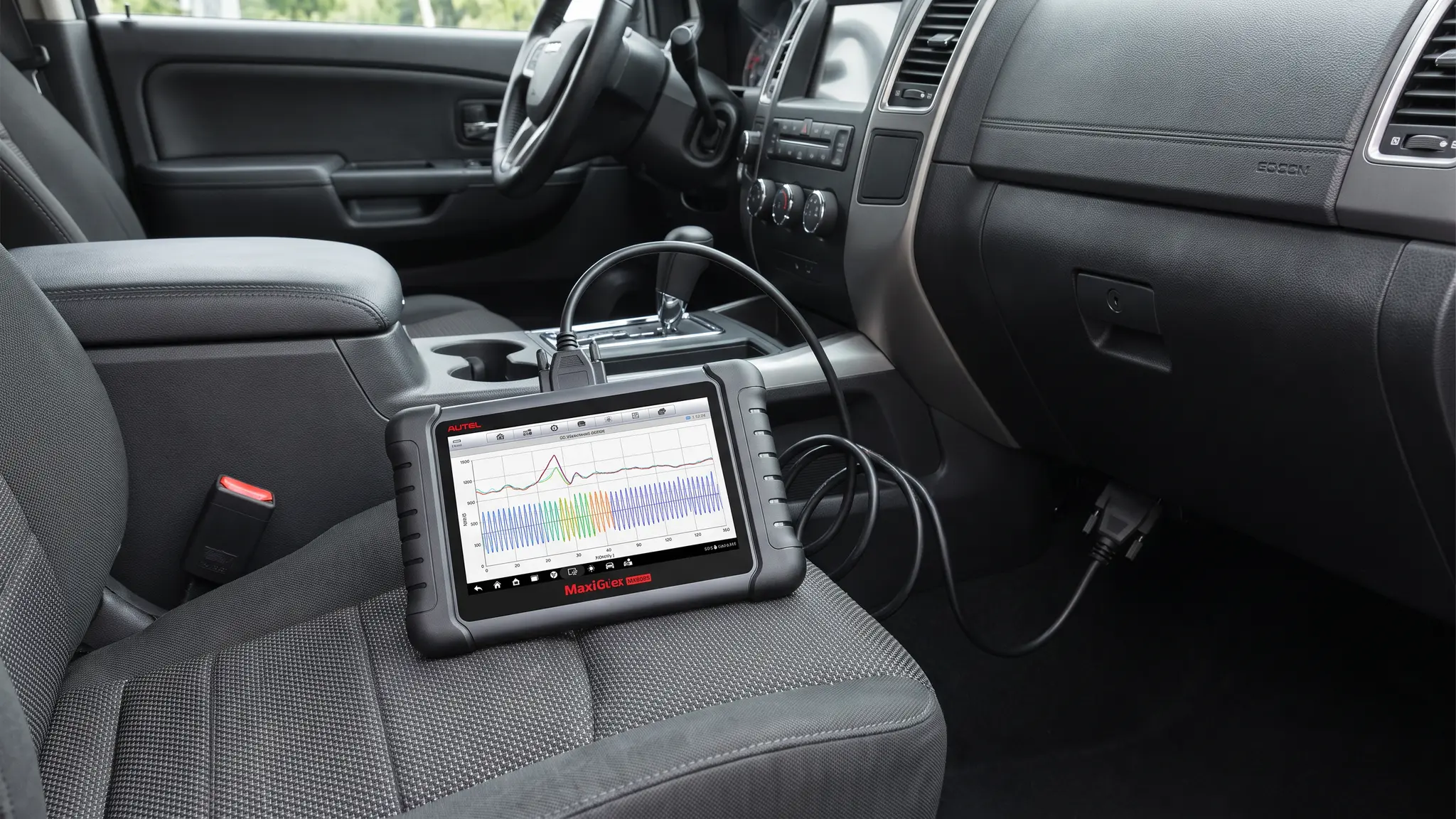 Autel MaxiCheck MX808S garage setup