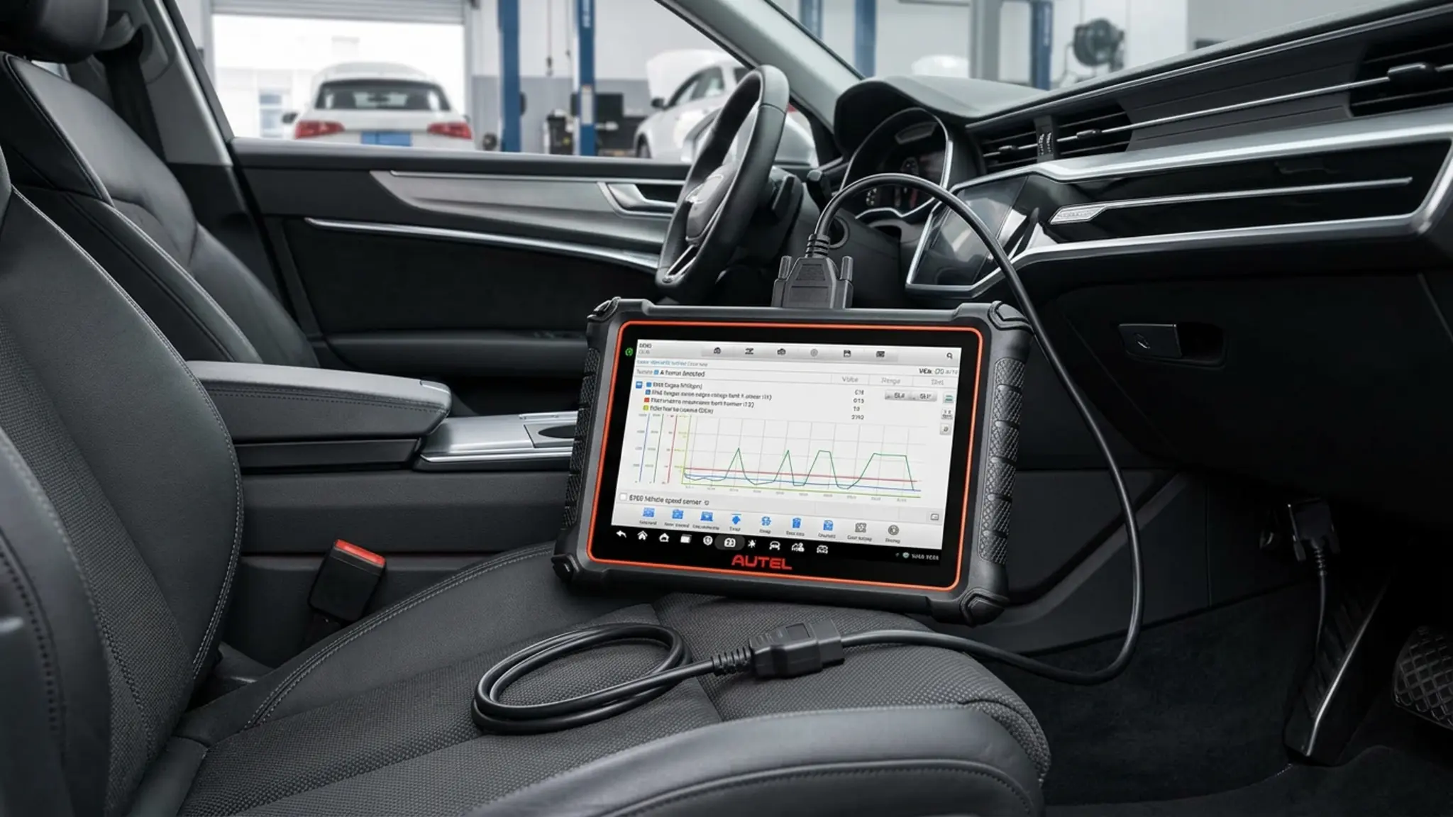 Autel MaxiCOM MK900 garage setup