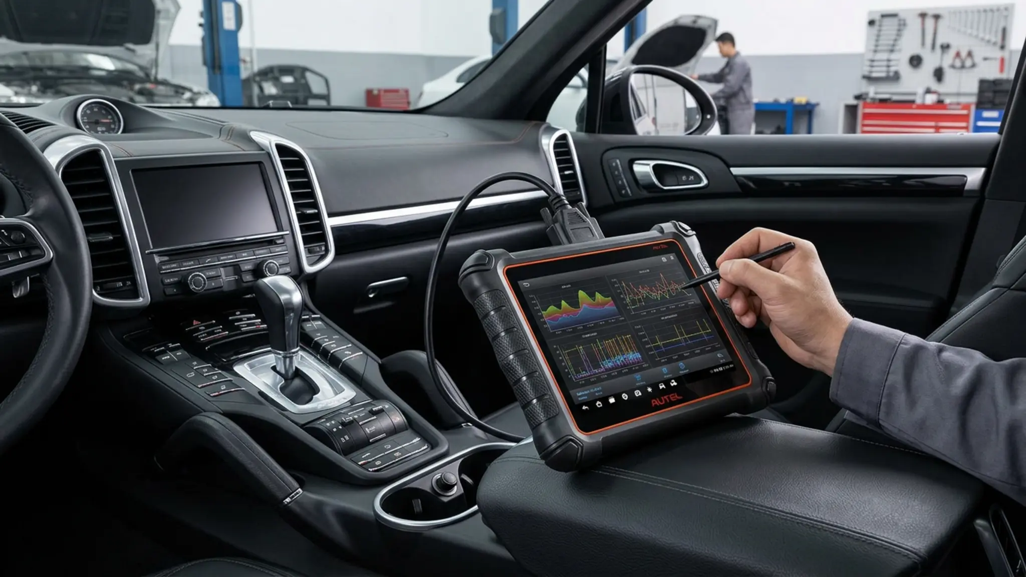 Autel Scanner MP900 garage setup