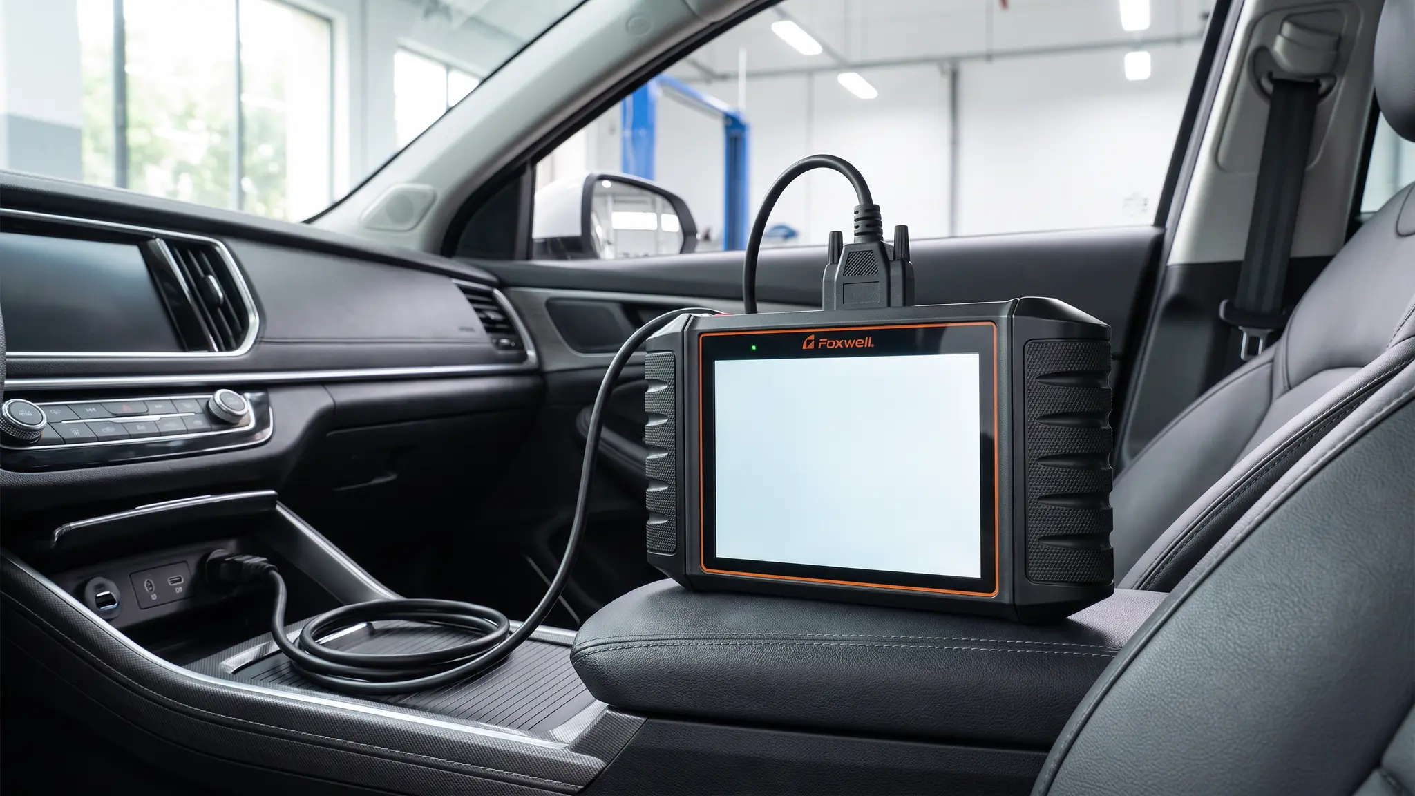 FOXWELL NT726 OBD2 Scanner garage setup