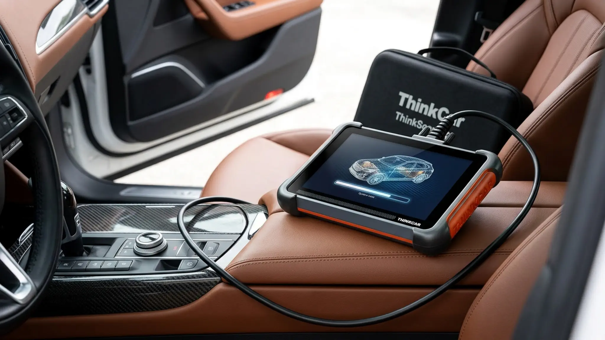 THINKCAR ThinkScan 689 Review 2026 - ECU Coding and Value 2 THINKCAR ThinkScan 689 garage setup