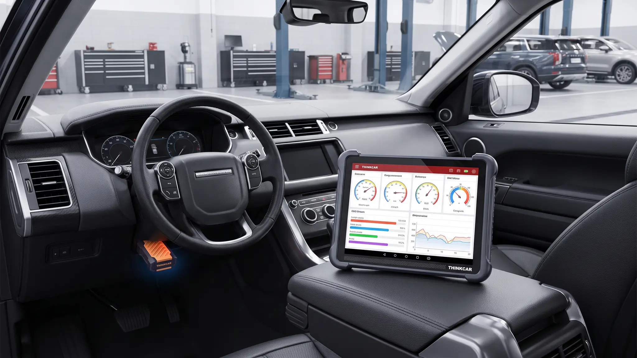 THINKCAR THINKSCAN 689BT garage setup